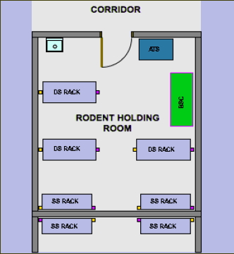Rodent Holding Room Plan